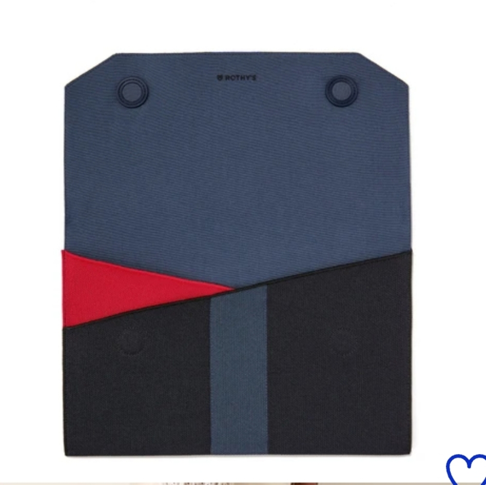 Rothy's The Portfolio in dark graphite used once